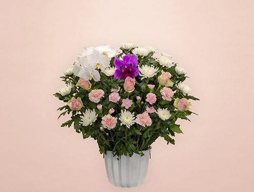 葬儀式・法事用 供花 ミックス HM3-M200 ピンクタイプ