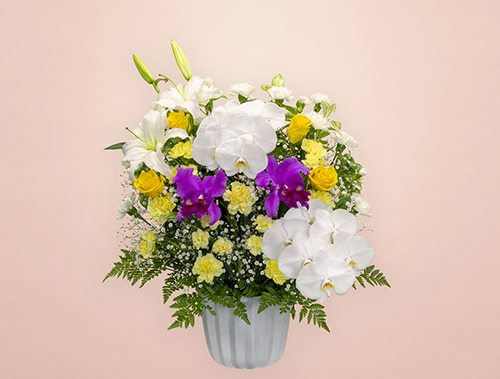 葬儀式・法事用 供花 洋花 HY3-M300 イエロータイプ