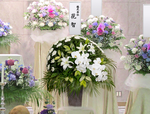 葬儀式・法事用 供花 ハイグレード HS2-301K